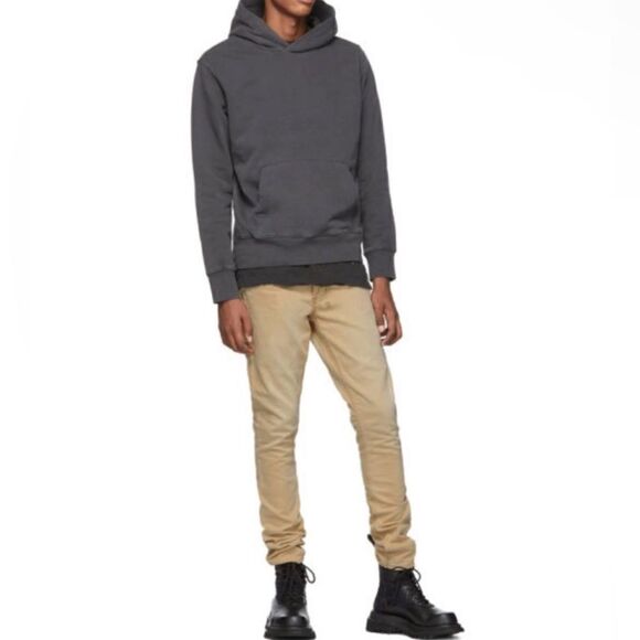 Ksubi Men’s Tan Chitch Button Fly Beige Tan Sandstorm Tapered Jeans Size 29 - Picture 1 of 13